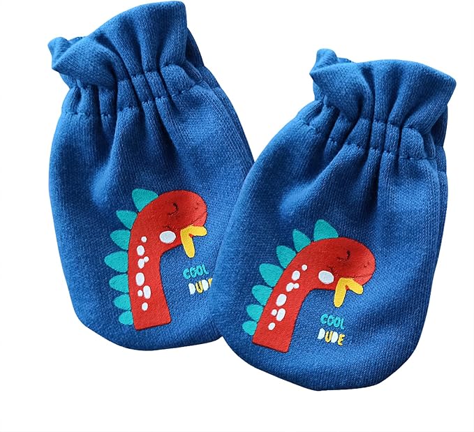 Baby Hat and Mittens Set Newborn Baby Hats Caps - Image 3