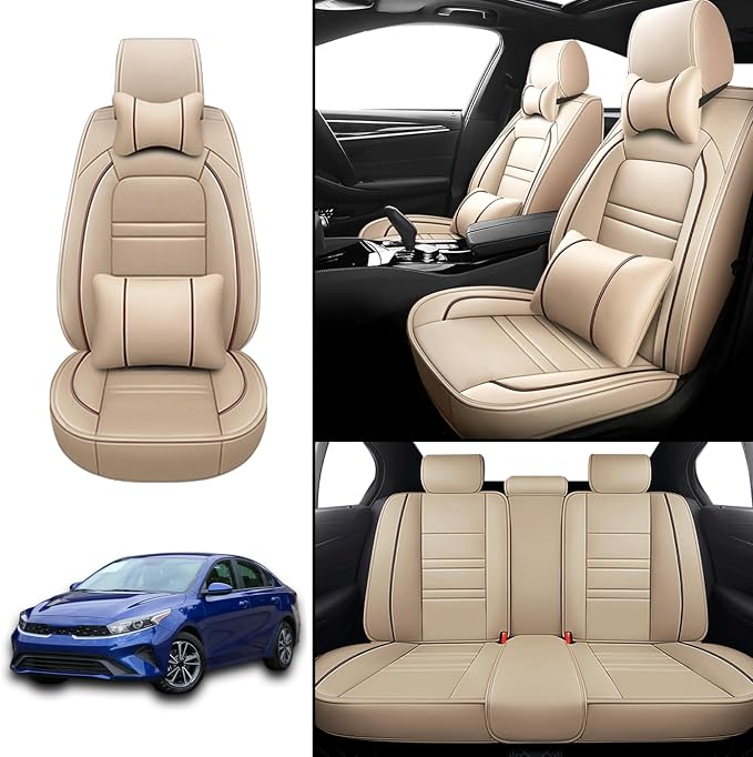 Car Seat Covers for kia Forte 2010-2024 | 5-Seats Seat Covers, Waterproof Seat - Image 2