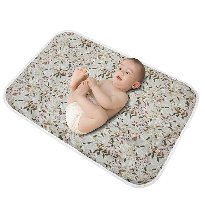 Baby Diaper Changing Pad, 21 5/8" x 31.5" Waterproof Changing Pad Liners by PHOEBUSBABY