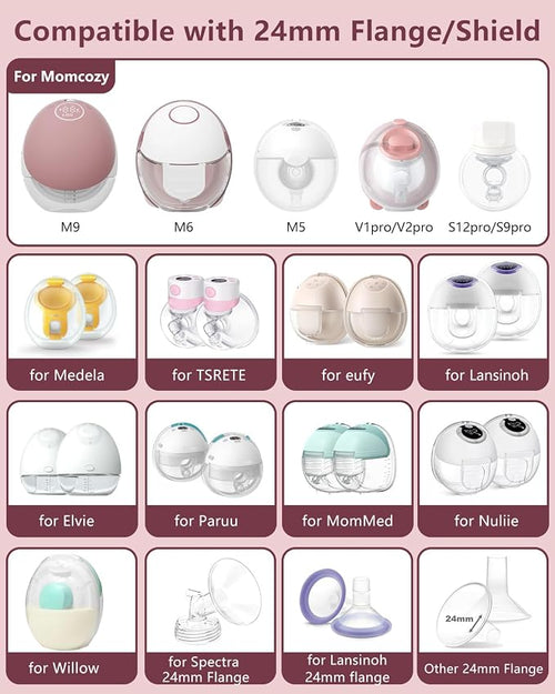 1pcs Breast Pump Flange Insert 13mm Compatible - Image 2