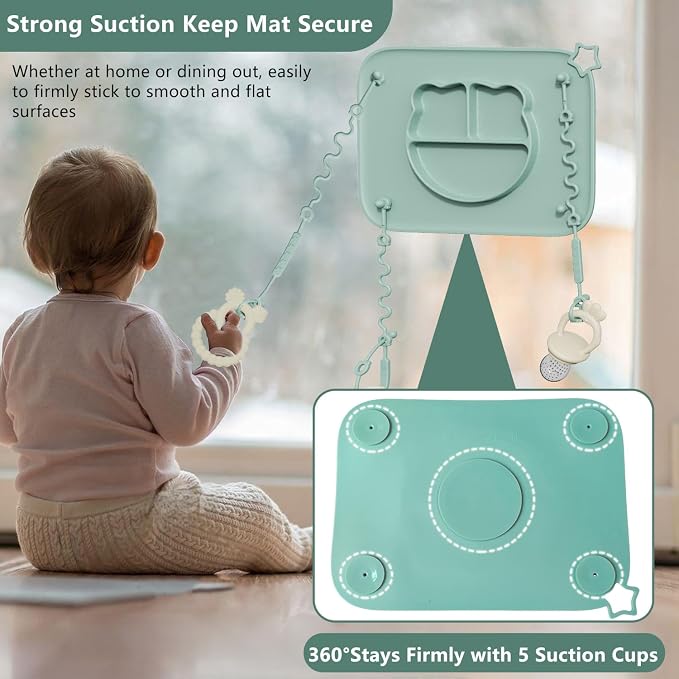 2 Pack Silicone Baby Placemats - Image 5