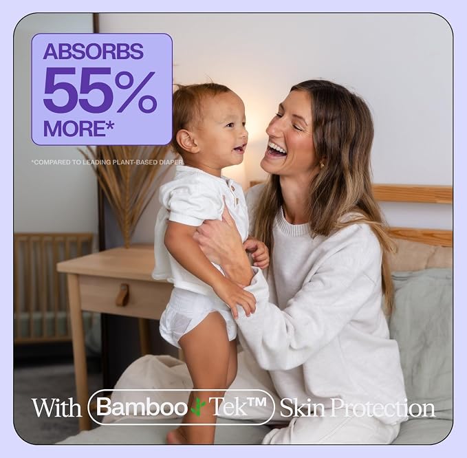 Freestyle BambooTek Diaper – Hyper Absorbent & Non-Toxic – Disposable Diaper - Image 5