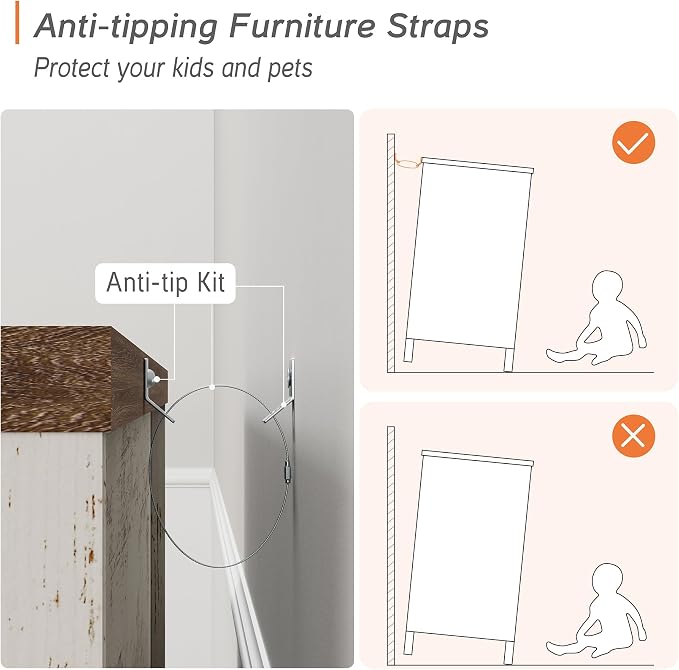 WAMPAT Kids Dresser for Bedroom - Image 4