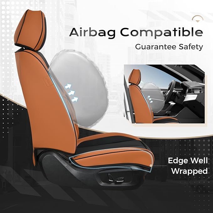 Coverado Car Seat Covers Full Set, Seat Covers - Image 5