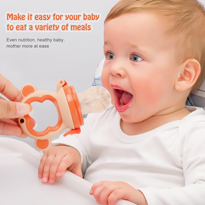Baby Fresh Fruit Feeder Pacifier, 2 Pack HAOBAOBEI Baby Teether - Image 7