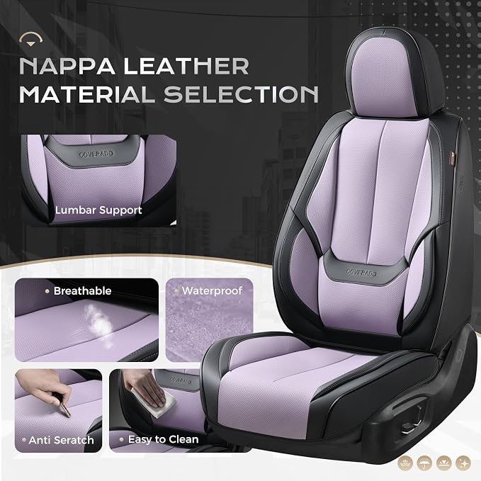Coverado Seat Covers, Car Seat Covers Front Seats, Car Seat Cover, Car Seat - Image 2