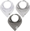 3 Pack Baby Bibs for Boys & Girls | Cotton, Absorbent Drooling & Teething Bib | by GigglyGoose%C2%AE