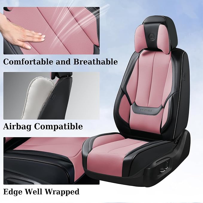 Coverado Universal Seat Covers Full Set, 5 Seats Universal Seat Covers - Image 3