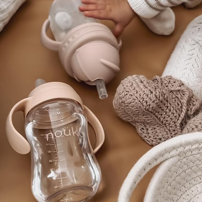 nouka Soft Spout Tritan Sippy Cup | Leak Proof and Easy Grip | Removable - Image 6