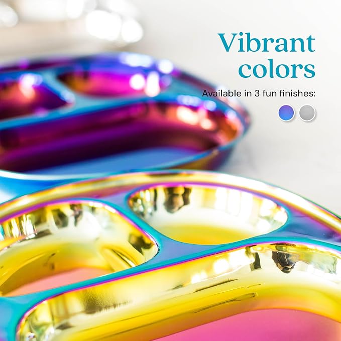 Ahimsa Stainless Steel Plates for Kids - Image 6