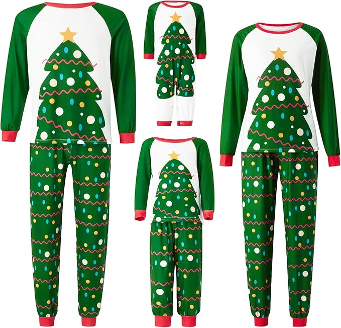 Awoscut Family Christmas Pajamas Matching Pajamas - Image 6