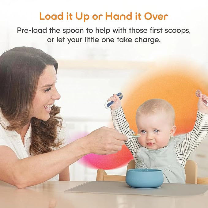 NumNum Baby Spoons Set, Baby Essentials Pre-Spoon GOOtensils - Image 4