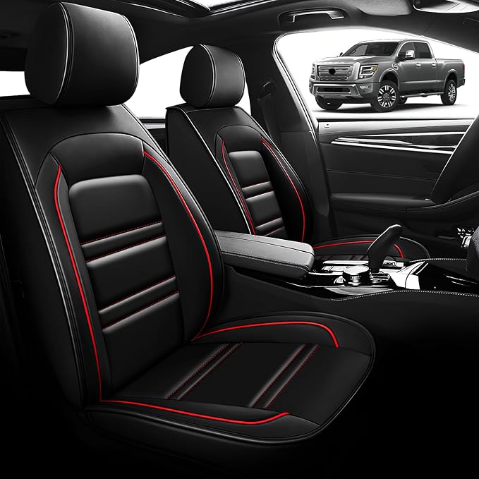 Seat Cover for Nissan Car Titan 2004-2024 | Car Seat Covers Front Seats - Image 2