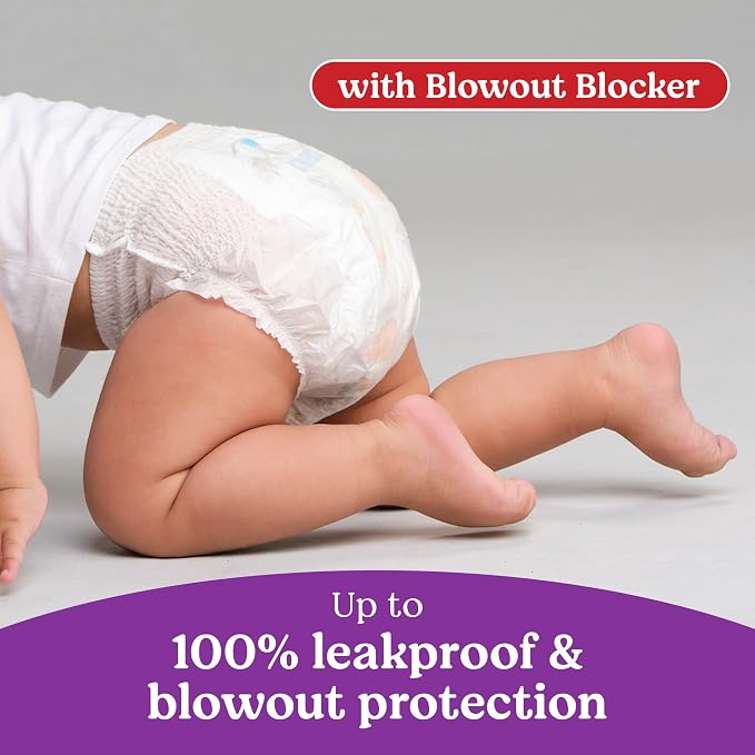 Huggies Size 6 Baby Diapers, Little Movers HuggFit 360° Baby Diapers - Image 5