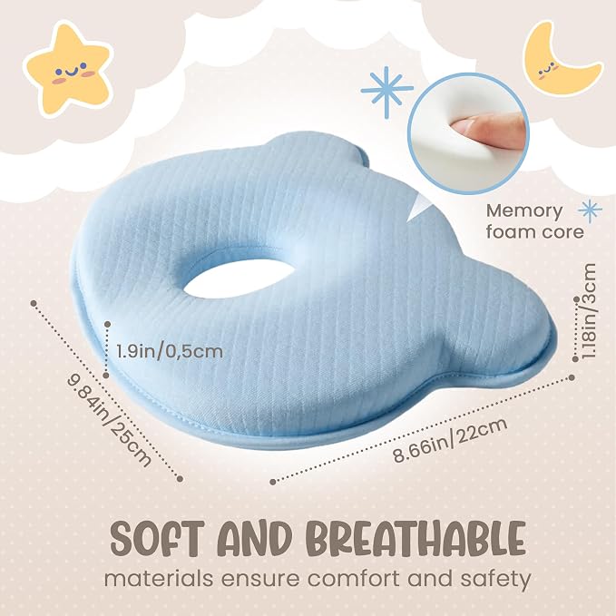 Soft and Breathable Baby Pillow - Image 3