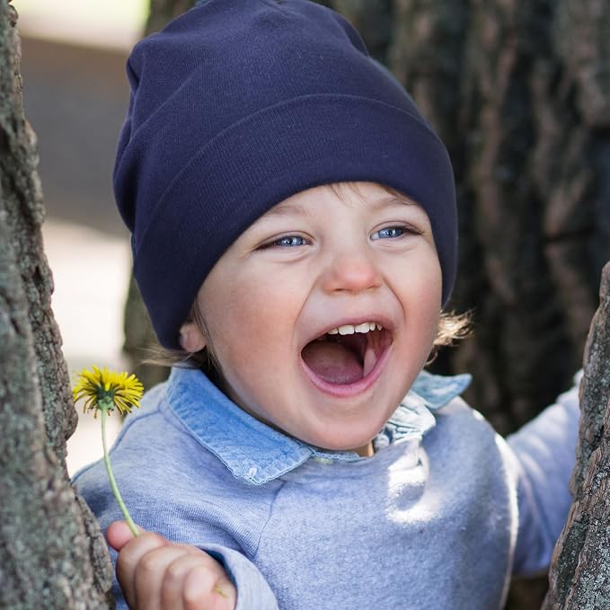 DRESHOW BQUBO 6 Pack Baby Hats for Boys Girls Unisex Baby Hat Soft Knit Cap - Image 4