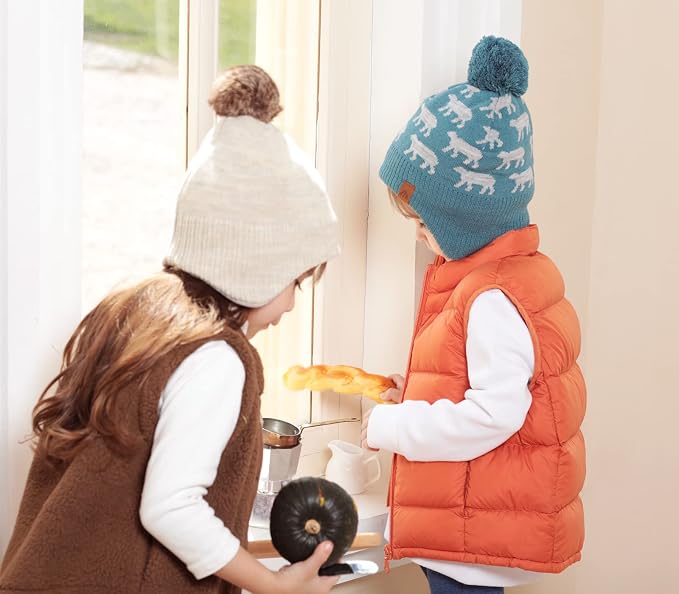 Moon Kitty Baby Boys Hats Toddler Beanies - Image 3