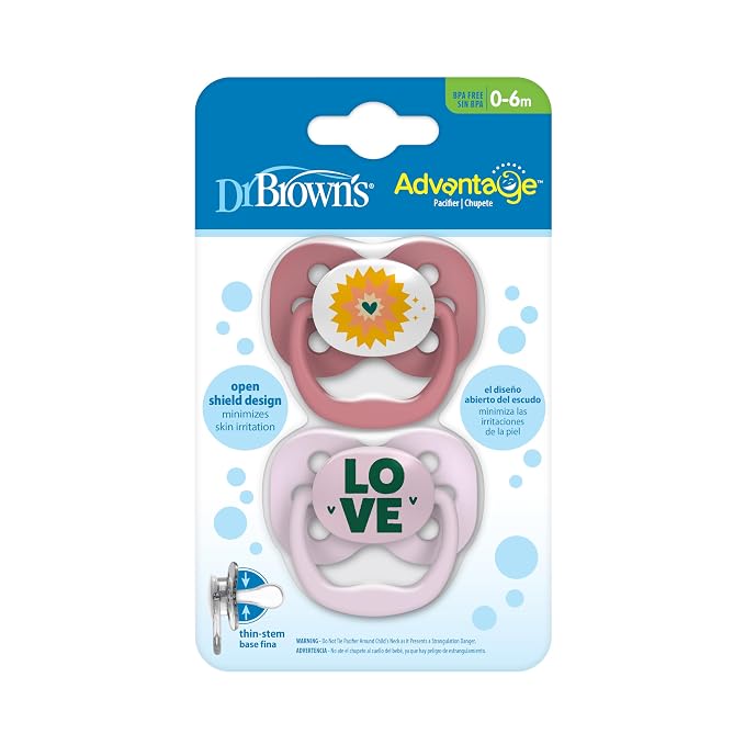 Dr. Brown's Advantage Baby Pacifiers, 0-6 Month, Glow-in-The-Dark, 0-6 Month - Image 20