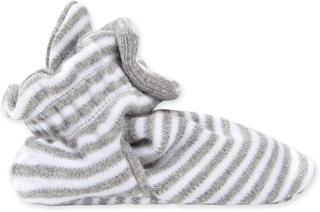 Burt's Bees Baby Unisex Booties Organic Cotton Newborn Essentials Shoes - Image 3