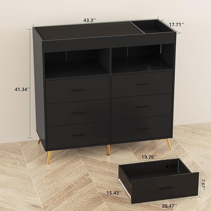 GarveeHome Dresser for Bedroom - Image 2