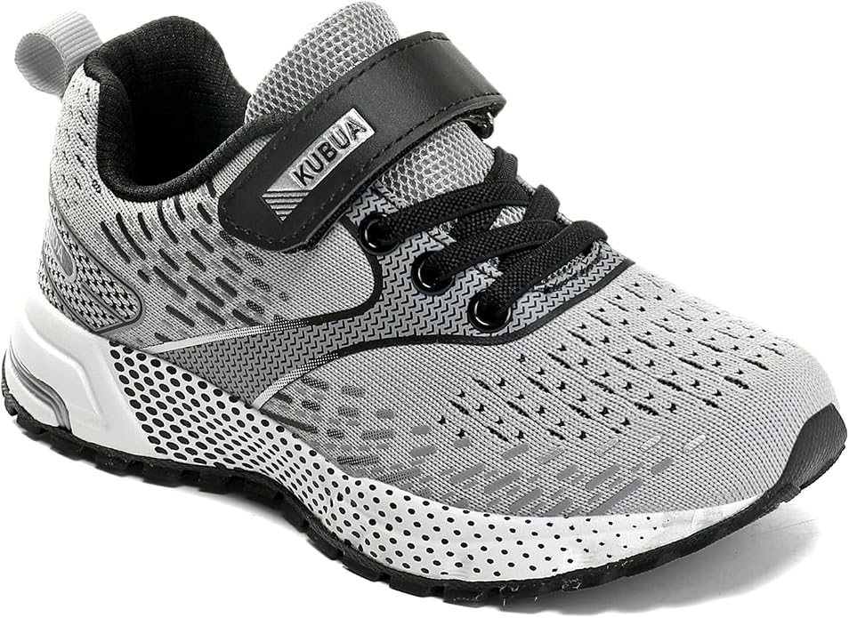KUBUA Kids Sneakers for Boys Girls Running Tennis Shoes Lightweight Breathable - Image 5