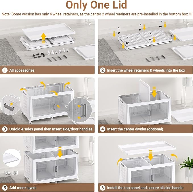 BROVIEW 800Qt Plastic Storage Bins - Image 8