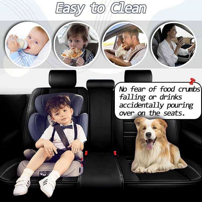 Car Seat Covers for JP Wrangler 2007-2025 | 5-Seats Seat Covers, Waterproof - Image 7