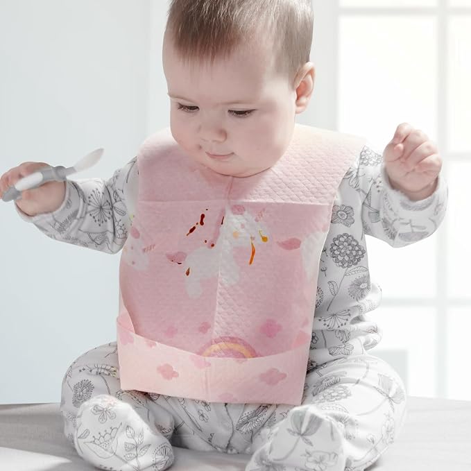 SUNVENO Disposable Baby Bibs - Image 2