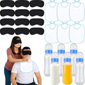 Leinuosen 24 Pcs Baby Shower Blindfold Feeding Game Set Include 6 Plastic Chug by Leinuosen