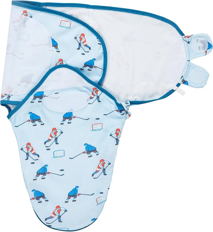 LollyBanks Baby Swaddle, 100% Organic Cotton Newborn Boy Swaddle Sack 3-6 Months by LollyBanks