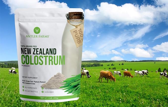 Antler Farms 100% Pure New Zealand Colostrum, 30 Servings, 1 lb - Image 4