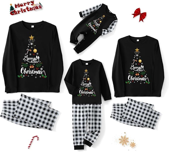 Awoscut Family Christmas Pajamas Matching Pajamas - Image 5
