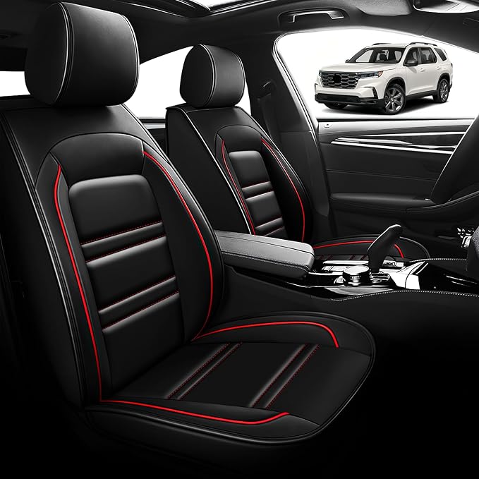 Seat Cover for Honda Pilot 2003-2025 | Car Seat Covers Front Seats, Waterproof - Image 2