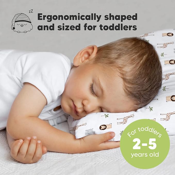 Toddler Pillow with Pillowcase - Image 2