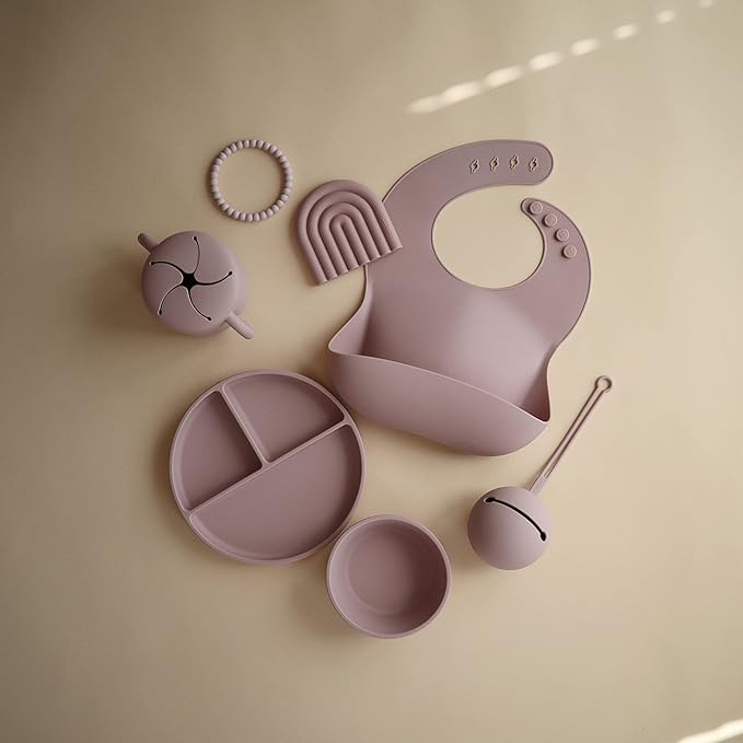 mushie Silicone Suction Plate | BPA-Free Non-Slip Design - Image 6