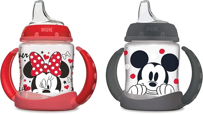 NUK Learner 5 ounce Sippy Cup, Disney Pack of 2 by NUK