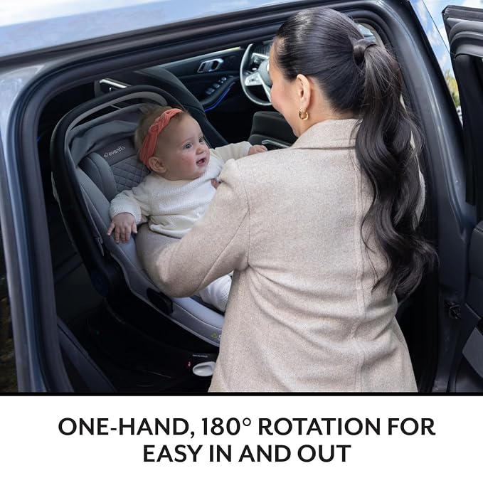 Evenflo Shyft Intuiti+ Travel System Featuring Revolve180 LiteMax™ NXT Rotating - Image 4