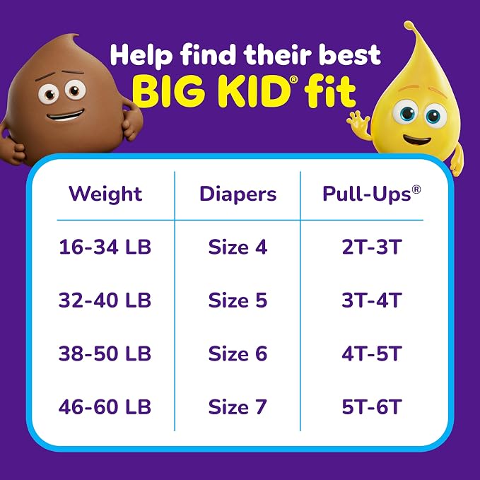 Pull-Ups Boys' Potty Training Pants, Size 4T-5T Training Underwear - Image 2
