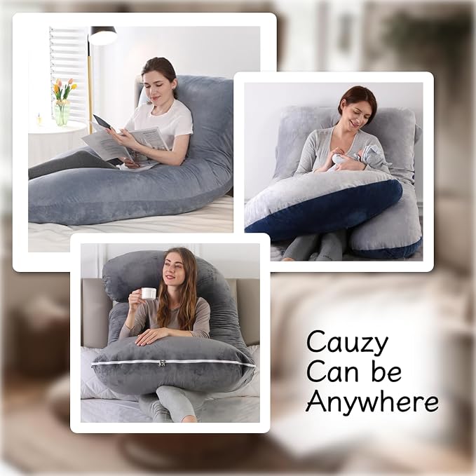 Pregnancy Pillow, Full Body Maternity Pillow 57 inch, - Image 7