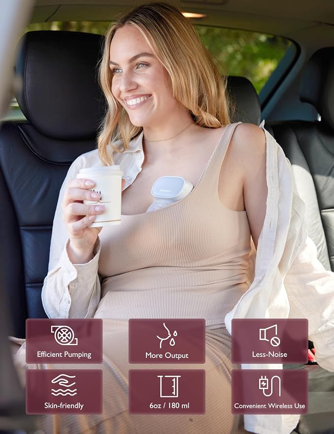 Momcozy S9 Pro Upgraded Wearable Breast Pump, Hands-Free Design - Image 3