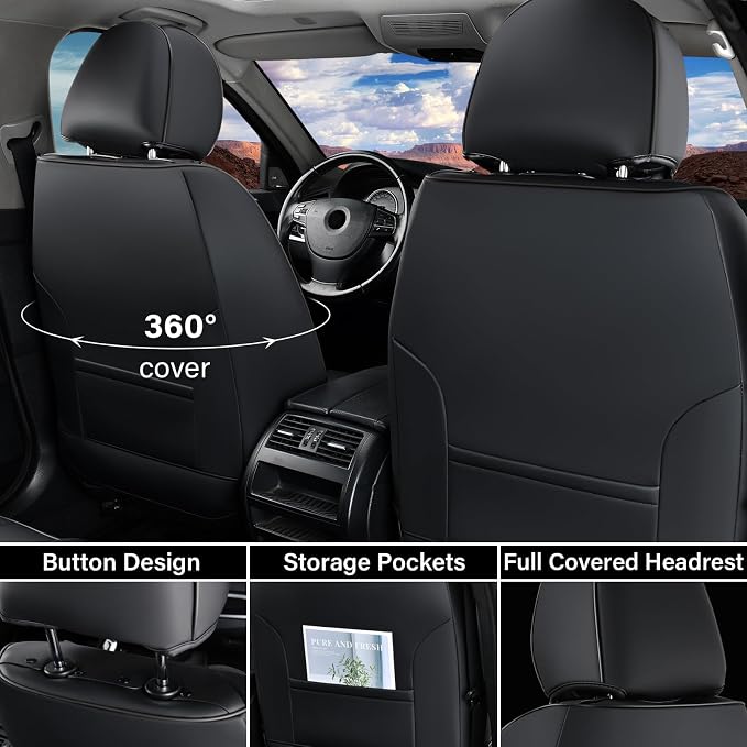 Coverado Seat Covers, Car Seat Covers Front Seats, Car Seat Cover, Car Seat - Image 2