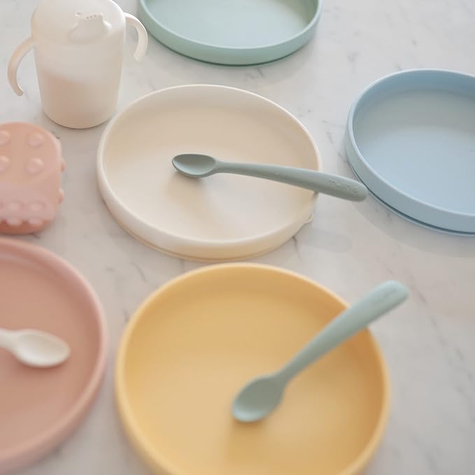 mushie Classic Silicone Suction Plate | BPA-Free Non-Slip Design - Image 5