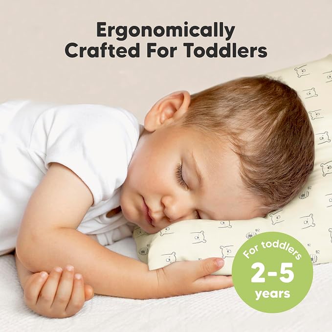 KeaBabies 2-Pack Toddler Pillow 13x18 - Image 2