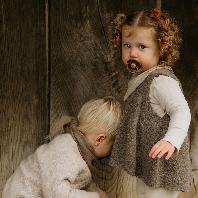 FRIGG SilkySoft Silicone Baby Pacifier 6-Pack Earthy Wonder | Made in Denmark | - Image 8