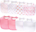 8 Pack Baby Bibs Unisex Adjustable by Unknown