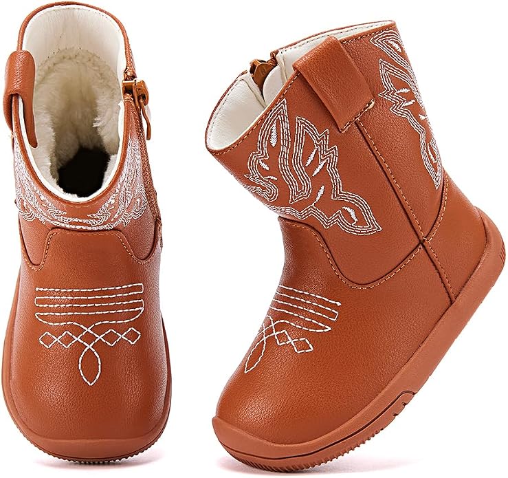 BMCiTYBM Baby Boys Girls Boots Infant Shoes First Walking Booties - Image 3