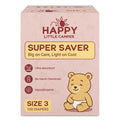 Happy Little Camper Super Saver Diapers, Size 3, Fragrance-Free, Ultra Absorbent by HappyLittleCamper