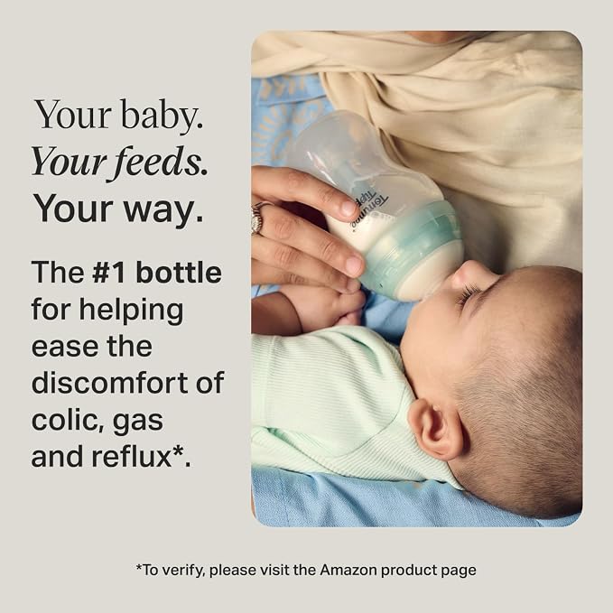 Tommee Tippee Advanced Anti-Colic 5 oz BPA Free Baby Bottles, Newborn 0+ Months - Image 2