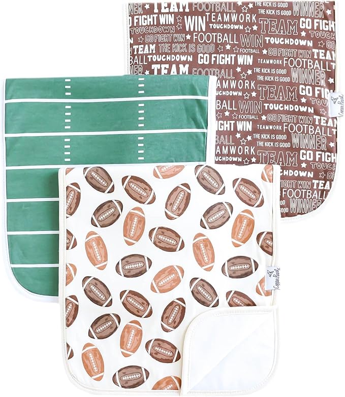 Copper Pearl Premium Baby Burp Cloths by CopperPearl