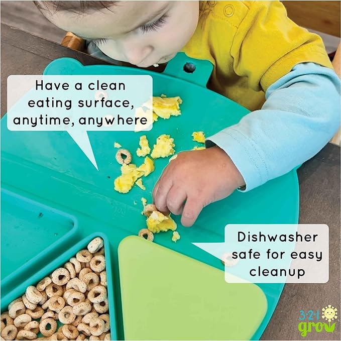 Silicone On-The-Go Snack Mat – Foldable Reusable Placemat - Image 6